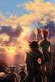 Legend of Ahya: Figure of Prophecy Back Cover - By Ruolina