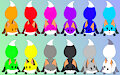Rainbow Tails by Ranos