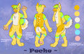 Peche the Roosky - Ref Sheet