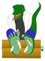 The Lizard in trouble