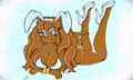 Commission- Chocolate Bunny Sky