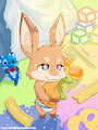 Li'l angel bunny [art-trade]