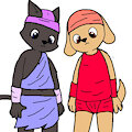 Cat and dog