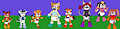 Sonic Styled Group -By RitaTheWoodpecker-