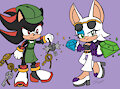 Shadow and Rouge: costumes by Sayu