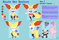 Bessie Braixen Reference Sheet by DanielMania123