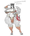 The Barbarian Princess Valentina by AnthroTopia91
