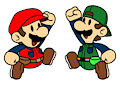 Paper Movie Mario Bros