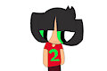 Buttercup with Red number clothing