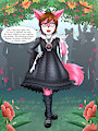 The Marquise Duveteux-Wölfinnen/Garden Party Smugness by VermelhaTan by CherriLoliWuff