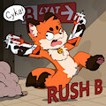 P90 RUSH B!!! by AFoxNamedFox