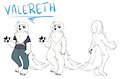 Valereth ref sheet