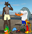 Baddies on the Beach