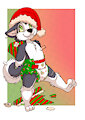 Christmas pup