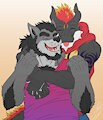 Beard tickles by nahualmorph