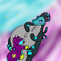 abrazo yey!!! by Laziart