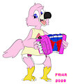 Accordion Flamingo -By Friar-