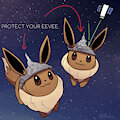 keeps eevee safe!