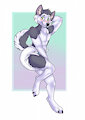 Shy puppy!
