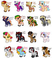 [Adopts] Chibi Ponies