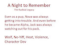 A Night to Remember by Woofajuana