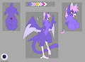 Custom Purple Anthro Gryphon Adopt-CLOSED