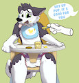 Can't I have real food? by rabidhamster00