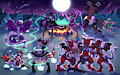 Halloween mayhem! by rabidhamster00