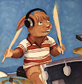 Another Kiddo Who Likes To Play The Drums