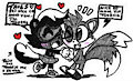 Tails meets Tootise the Skunk^w^
