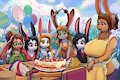 Happy birthday! [oc] by Xmokey