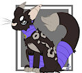 $15 feline w/ extra art