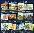 2012 summary of art