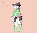 Embarrassed pup?