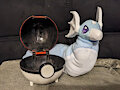 Dratini Art Doll - With Pokeball by NightWolf714
