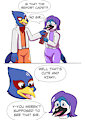 Hazing the new recruit - By Stonemask by ChinookOrca