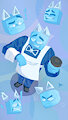 Mr. Cube at your service with a fresh coffee