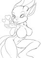 Blowing dragon kisses