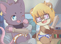 Sleepover Sword Fight