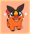 Happy Tepig by HeshieokFasla
