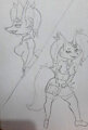 Braixen WIP Process PT1 by SJake