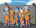 MLP Orange Is The New Magic By HinzenArt
