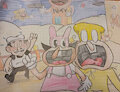Noise and Noisette fanart by SpyrotheDragon2022
