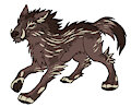 Boar x Wolf Hybrid ($25)