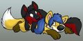 Me and Nimsy :3  by Doridian