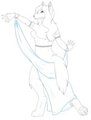 ( Gift ) Fatin - Lineart by Murderalize