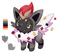 Zorua x Spewpa Pokefusion ($30)