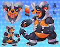 Nidoqueen x Houndoom Fusion ($40)
