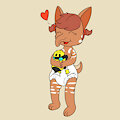Cudle bee