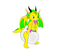 Powderpuff The baby dragon by BabySkye